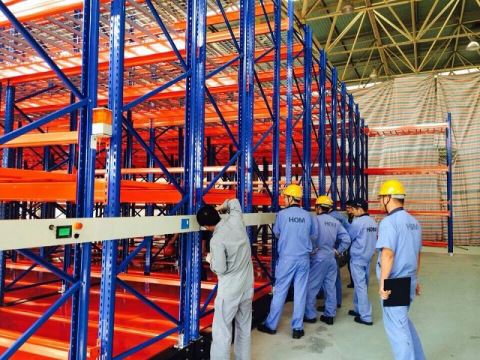 Hệ thống kệ pallet di động